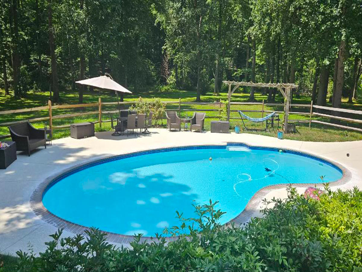 Swimming pool renovation
